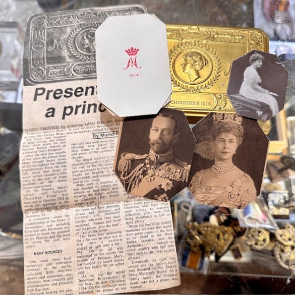 WW1 Tin and Cards 1